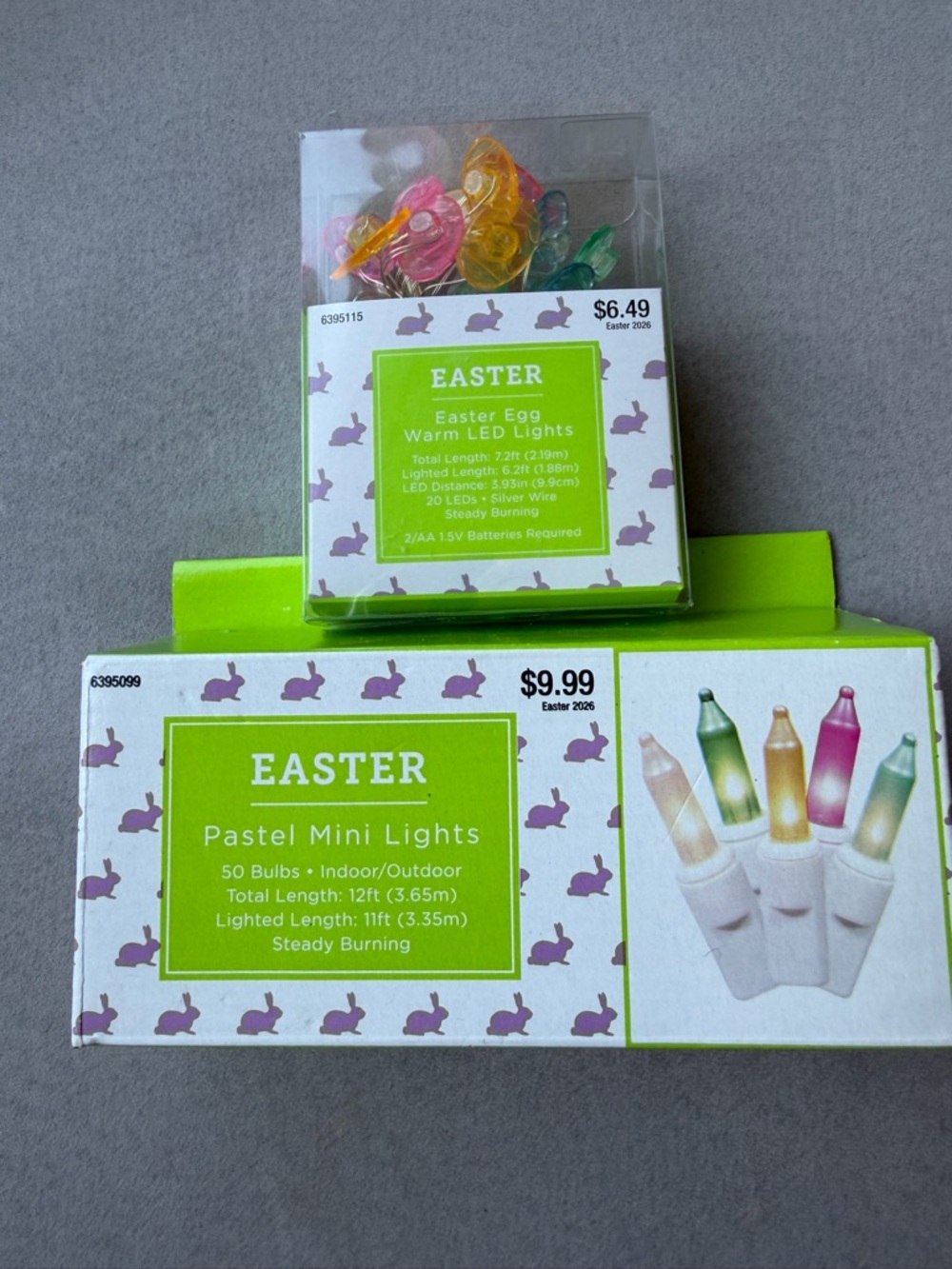 Easter decor bundle $59 retail value light balloons, eggs, cookie cutters, etc. - Picture 2 of 5